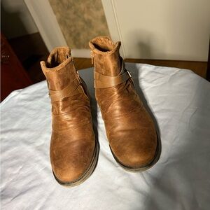 BearPaw Brown Ankle Boots